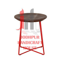 Industrial Red Stool